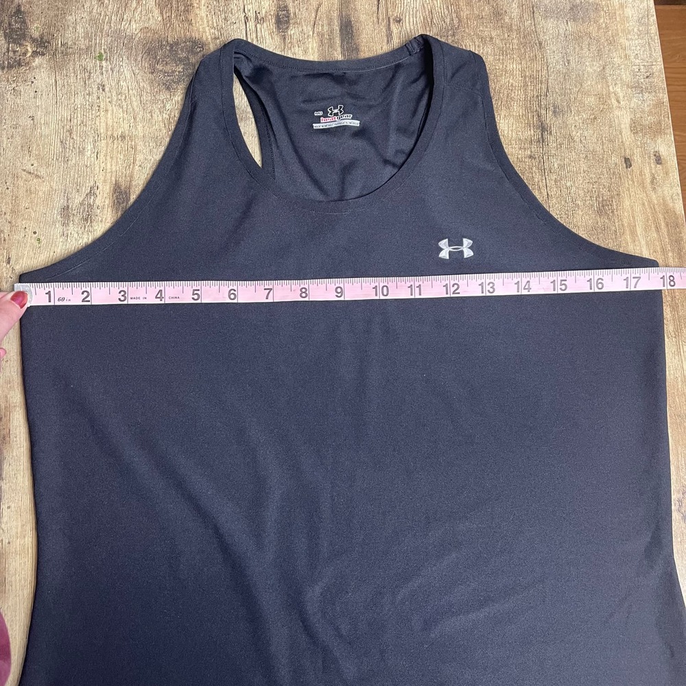 UNDER ARMOUR Heatgear Black and white Racerback Tank top Bundle - Picture 9 of 14